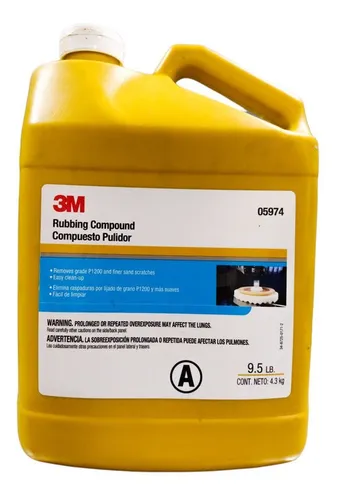 Paso 1 Rubbing Compound amarillo Galón 5974